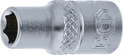 BGS 2478, Nástrčná hlavice šestihranná | 6,3 mm (1/4") | 6 mm