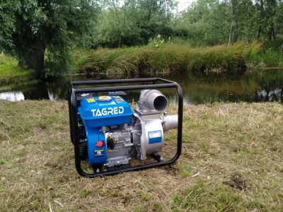 Tagred TA552n, Benzínové čerpadlo na vodu, 3", 5500 W, 60000 l/h