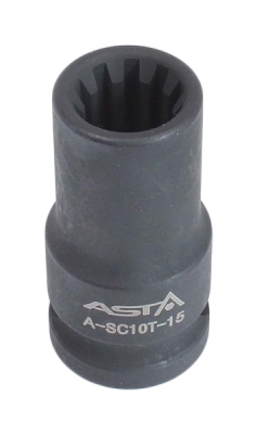 Asta A-SC10T-15 Nástrčná hlavice na šrouby brzdových třmenů 1/2“ Audi , Porsche