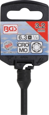 BGS 5290-3.2, Nástavec pro demontáž elektrody žhavicí svíčky | 6,3 mm (1/4") | 3,2 mm