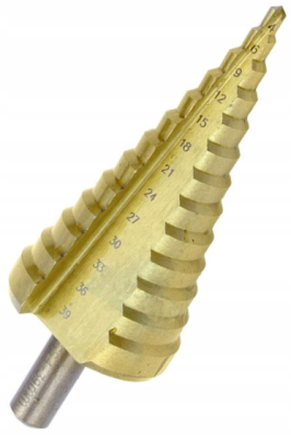 wiertło stopniowe 4-39mm HSS