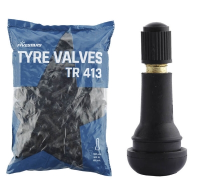 Fivestars TR413, Ventilky pro bezdušové pneumatiky - 100ks, 03-00-90