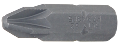 BGS 4385, Bit | Délka 30 mm | pohon vnější šestihran 8 mm (5/16") | křížový PZ3