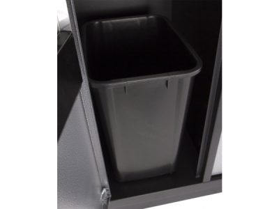 Matabro SET-CA01066, Dílenská skříňka s dřevěnou pracovní deskou | na odpadky | 680x465x950 mm