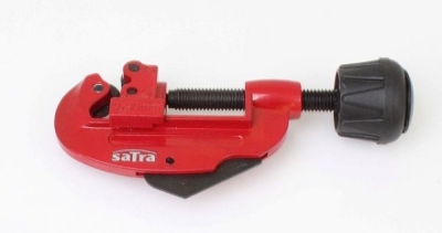 SATRA S-7DFT, Pertlovací sada na brzdové trubky | pro měděné a hliníkové trubky, matrice 1/4"–5/8", 7 adaptérů