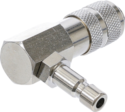 BGS 8027-90, Bajonetový adaptér pro chladicí systém | 90° zahnutý | pro 8027, 8098
