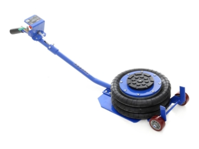 Tagred SET-ZVE16, Akční set pneumatický měchový zvedák 3,5 t s 3t podpěrami MB-JS3T | max. zdvih 40 cm, min. výška 13,5 cm