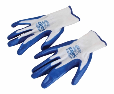 Asta S-GLOV9, Pracovní rukavice nylon/nitril, vel. 9, 12ks