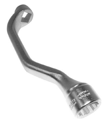 ASTA A-155W, Klíč na demontáž hlavy válců 1/2" dvanáctihran, 17 mm