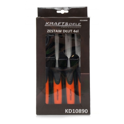 Kraft&Dele KD10890, Sada dlát do dřeva 4 ks