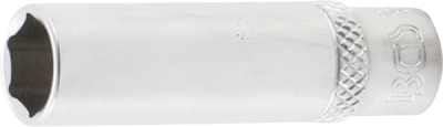 BGS 10510, Nástrčná hlavice, šestihranná, prodloužená | 6,3 mm (1/4") | 10 mm