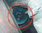 ASTA A-1335, Nástavec na demontáž krytu nápravy 3/4" pro nákladní vozidla Volvo | šestihran 80 mm, upínání 3/4"
