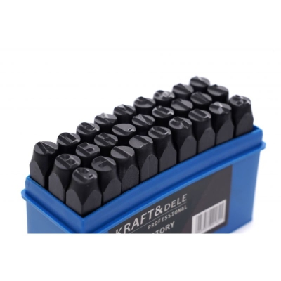 Kraft&Dele KD11205, Ruční raznice písmen 8 mm