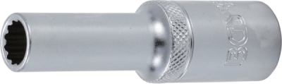 BGS 10680, Nástrčná hlavice, dvanáctihranná, prodloužená | 12,5 mm (1/2") | 10 mm