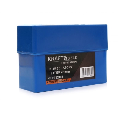 Kraft&Dele KD11205, Ruční raznice písmen 8 mm