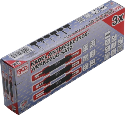 BGS 9807, Sada pro demontáž kabelů | univerzální | 3dílná