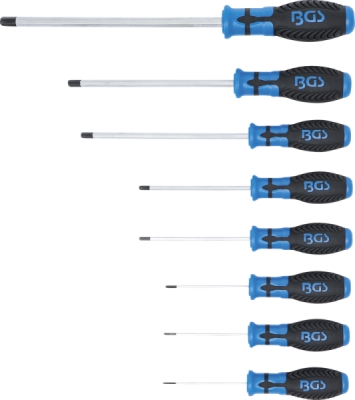 BGS 8629, Sada šroubováků | vnitřní šestihran | 8dílná