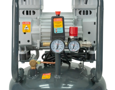AKČNÍ SET Matabro MB-K208, Bezolejový vertikální kompresor 100l, 230V, 2 písty, s příslušenstvím | 3000W | 10 BAR