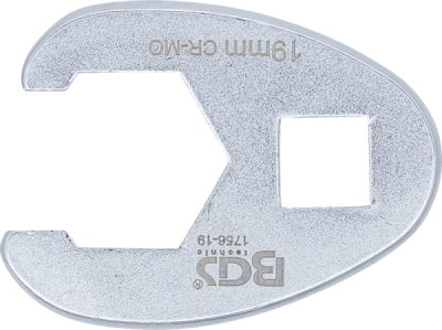 BGS 1756-19, Plochý otevřený klíč | 10 mm (3/8") | 19 mm