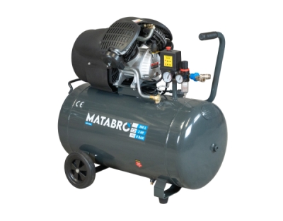 Matabro MB-K108, Olejový kompresor 100l, 230V s odlučovačem | 3500W