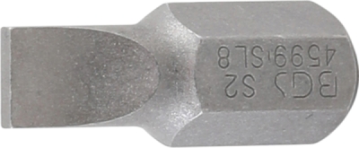 BGS 4599, Bit | Délka 30 mm | pohon vnější šestihran 10 mm (3/8") | plochý 8 mm
