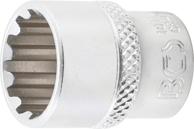 BGS 10114, Nástrčná hlavice Gear Lock | 6,3 mm (1/4") | 14 mm