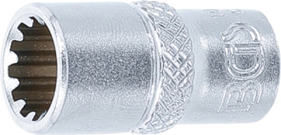 BGS 10108, Nástrčná hlavice Gear Lock | 6,3 mm (1/4") | 8 mm