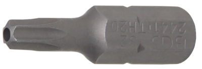 BGS 2441, Bit | Délka 25 mm | pohon vnější šestihran 6,3 mm (1/4") | T-profil (pro Torx) s otvorem T20