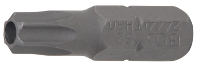 BGS 2444, Bit | Délka 25 mm | pohon vnější šestihran 6,3 mm (1/4") | T-profil (pro Torx) s otvorem T30