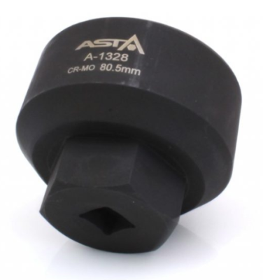 ASTA A-1328, Nástavec na přední poloosu MAN TGA | 3/4´´ upínání, rozměry H60 x 80,5 mm---