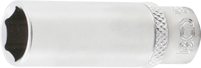 BGS 10512, Nástrčná hlavice, šestihranná, prodloužená | 6,3 mm (1/4") | 12 mm