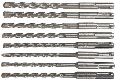 Vorfal V06044, SDS PLUS vrtáky do betonu, 6 - 10 mm, sada 8 ks