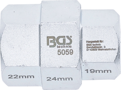BGS 5059, Speciální hlavice pro motocykly| 19 - 22 - 24 mm
