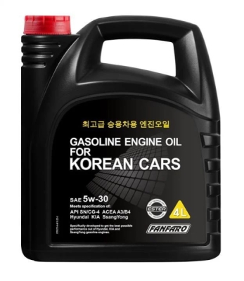 FANFARO for Koean Cars 5W-30 4L (plast)