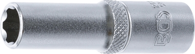 BGS 2600, Nástrčná hlavice Super Lock, prodloužená | 10 mm (3/8") | 10 mm