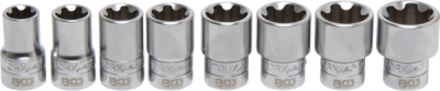 BGS 8806, Sada nástrčných hlavic T-profil Plus (pro Torx Plus) | 12,5 mm (1/2") | 18EP - 32EP | 8dílná