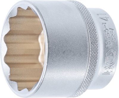 BGS 10650-1, Nástrčná hlavice dvanáctihranná | 12,5 mm (1/2") | 41 mm