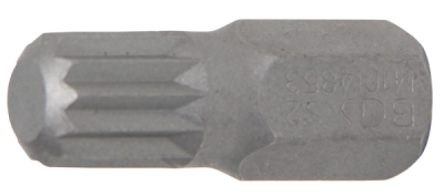 BGS 4853, Bit | Délka 30 mm | pohon vnější šestihran 10 mm (3/8") | vnitřní tisícihran (pro XZN) M10