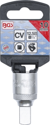BGS 10163, Nástrčná hlavice Gear Lock, prodloužená | 6,3 mm (1/4") | 13 mm