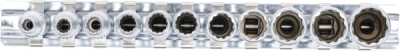 BGS 5251, Sada nástrčných dvanáctihranných hlavic, prodloužené | 6,3 mm (1/4") | 4 - 13 mm | 11dílná