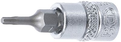 BGS 2589, Nástrčná hlavice | 6,3 mm (1/4") | T-profil (pro Torx) T8