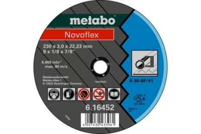 Metabo 616452000 Řezný kotouč Novoflex 230x3,0x22,23 ocel, TF 41