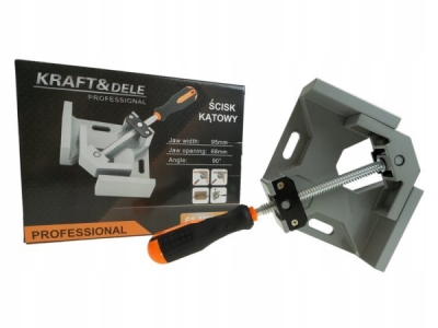 Kraft&Dele KD1191, Úhlový svěrák 68 mm 90°
