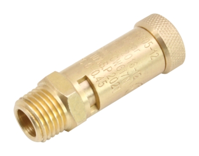 Pojistný bezpečnostní ventil tlaku 12 bar, 1/4", A-SVC1412