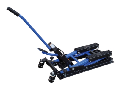 SATRA S-80LBM, hydraulický zvedák motocyklů s nosností 680 kg | mobilní, nožní pedál, protiskluzová guma