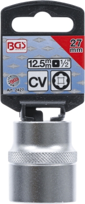 BGS 2427, Nástrčná hlavice Super Lock | 12,5 mm (1/2") | 27 mm