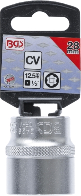 BGS 2428, Nástrčná hlavice Super Lock | 12,5 mm (1/2") | 28 mm