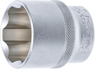 BGS 2430, Nástrčná hlavice Super Lock | 12,5 mm (1/2") | 30 mm