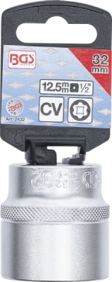BGS 2432, Nástrčná hlavice Super Lock | 12,5 mm (1/2") | 32 mm