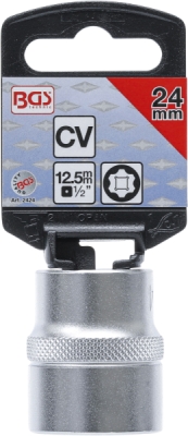 BGS 2424, Nástrčná hlavice Super Lock | 12,5 mm (1/2") | 24 mm